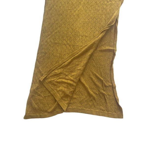 8 Birdies Maxi Knit Dress in Gold - Picture 5 of 5